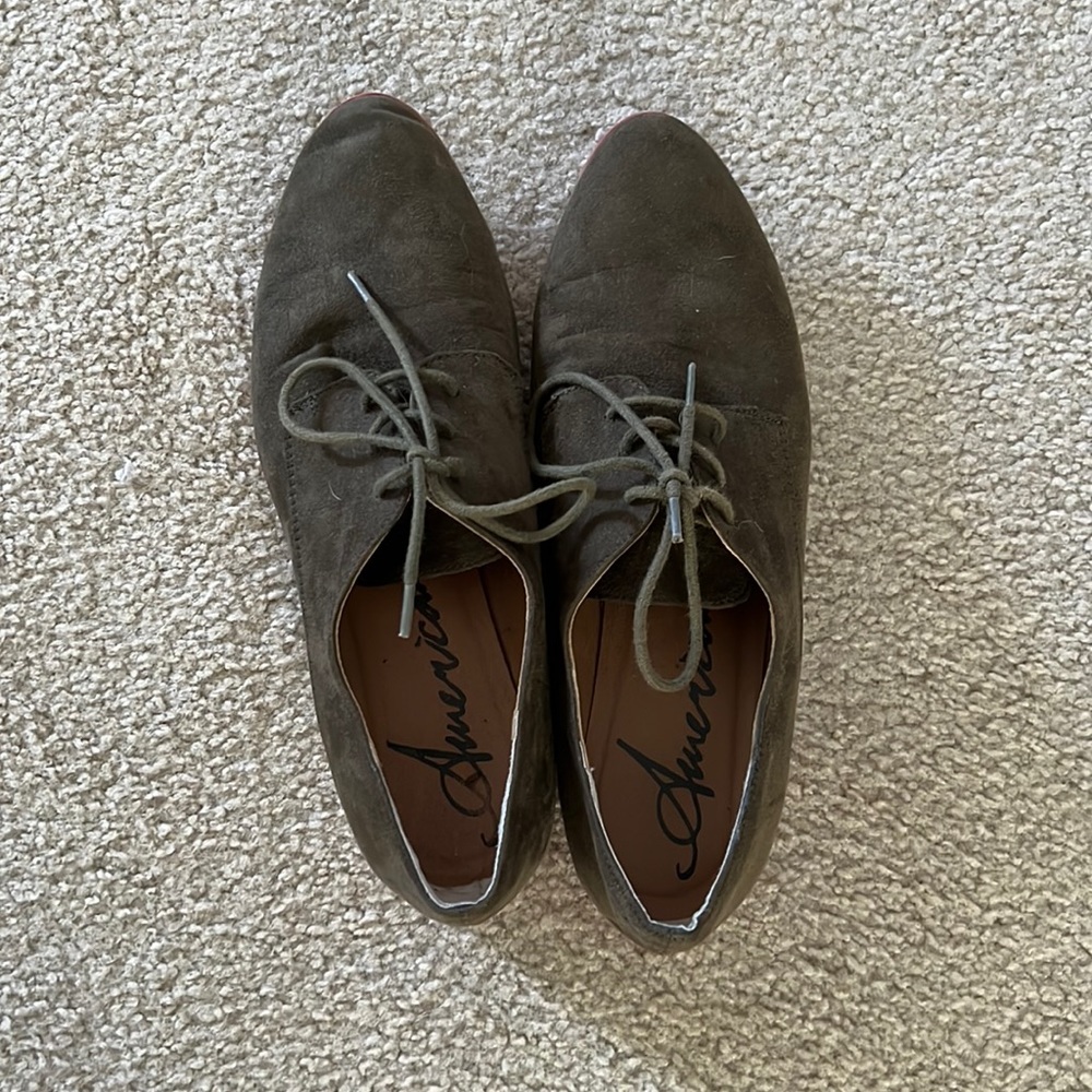 American rag deep green shoes